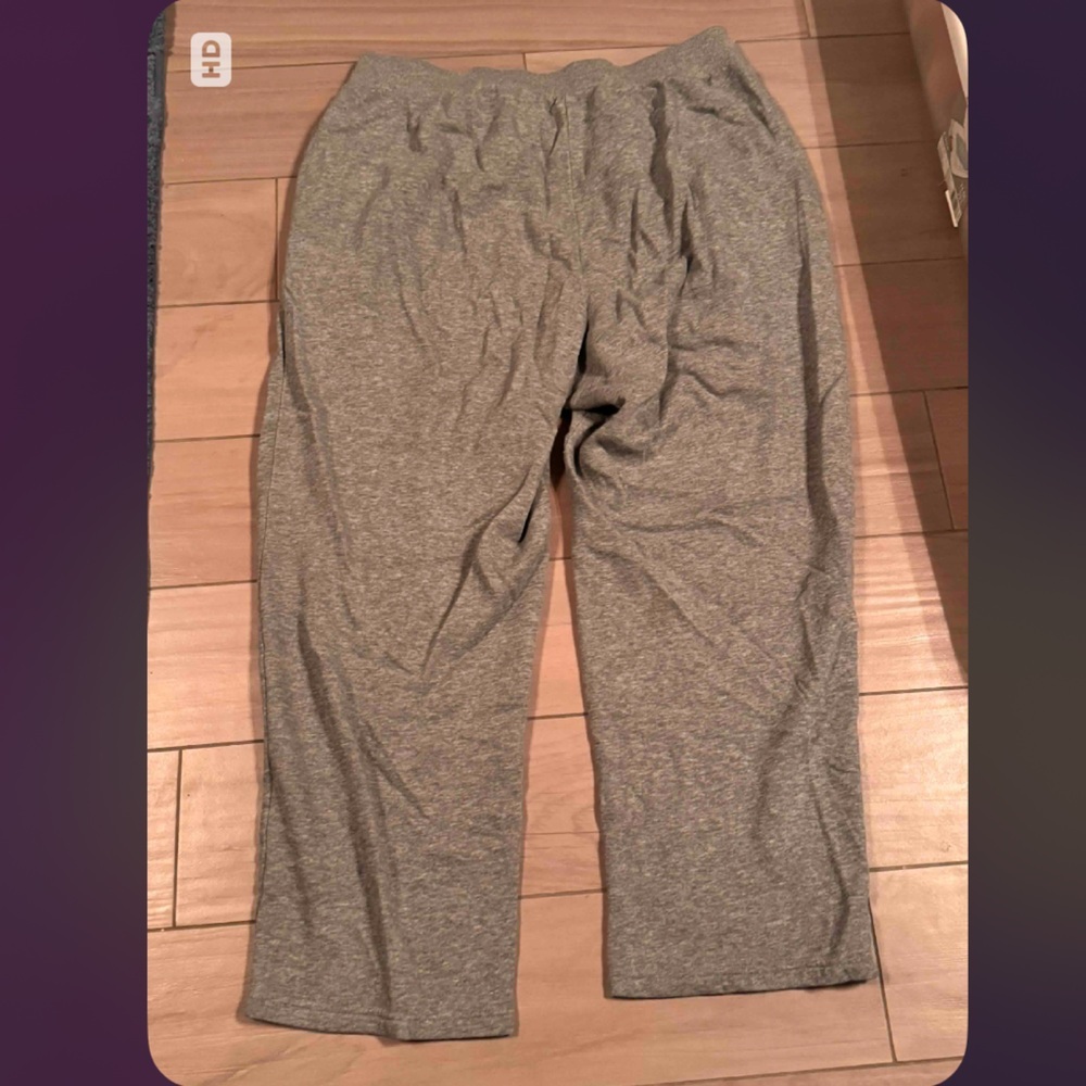 Gray Lounge Pants 1X with pockets